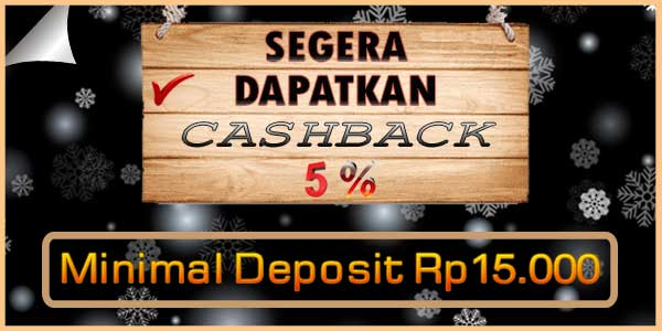 Tahta4D Bonus Cashback 5%